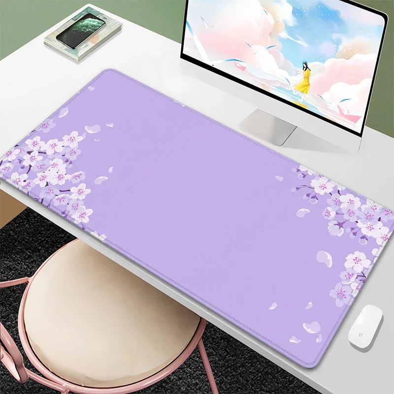 Purple Blossom Deskmat Cute Pastel Purple Lilac Lavender Cherry Sakura Flowers Japanese Desk Mat Cute kawaii… Purple Blossom Deskmat Cute Pastel Purple Lilac Lavender Cherry Sakura Flowers Japanese Desk Mat Cute kawaii…