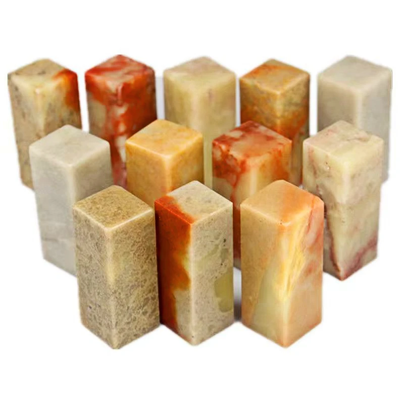 Pusty DIY Stamp Sello Stone Seal Ręcznie rzeźbiony kamień treningowy Qingtian Stone Materiał chiński Malarstwo… Pusty DIY Stamp Sello Stone Seal Ręcznie rzeźbiony kamień treningowy Qingtian Stone Materiał chiński Malarstwo…