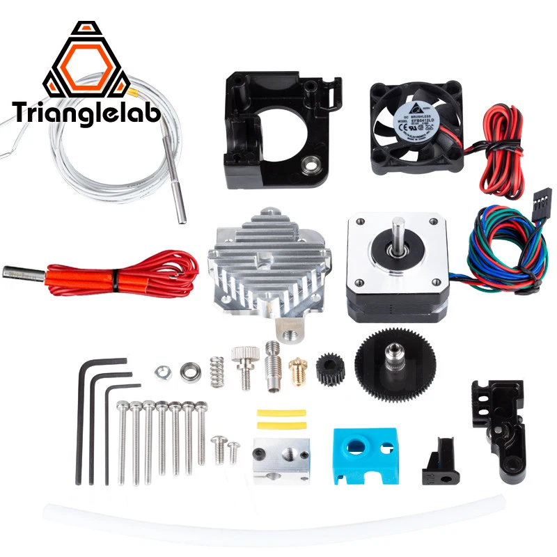 R Trianglelab Drukarka 3D Titan Aero V6 Hotend Ekstruder Pełny Zestaw Titan Ekstruder Pełny Zestaw Reprap Mk8…