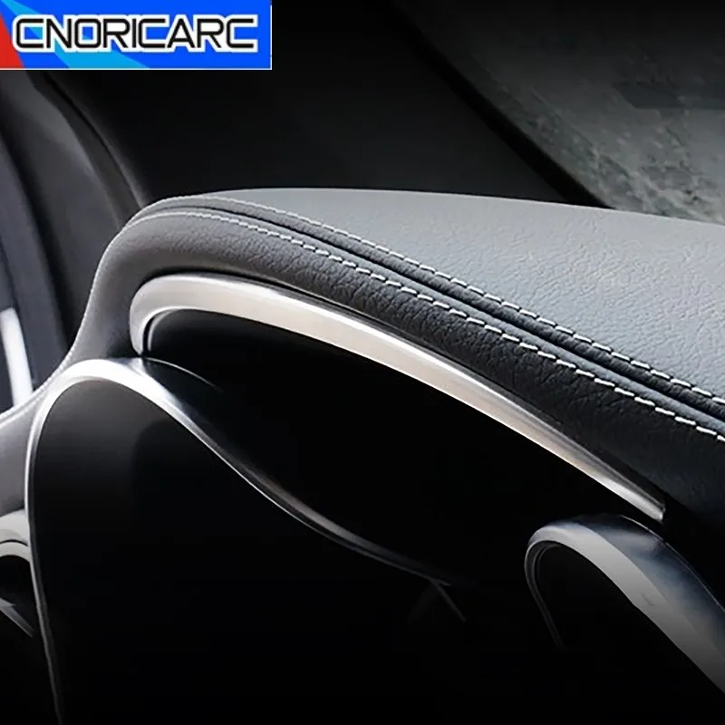 Ramka deski rozdzielczej samochodu Listwa ozdobna Tekstura węglowa Do Mercedes Benz C Class W205 GLC X253…