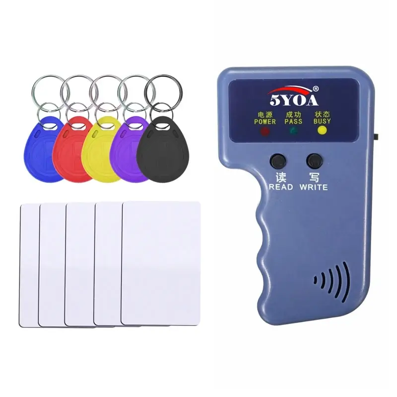 Ręczny czytnik 125KHz EM4100 TK4100 RFID Copier Writer Duplicator Programmer Reader EM4305 T5577 Rewritable ID…