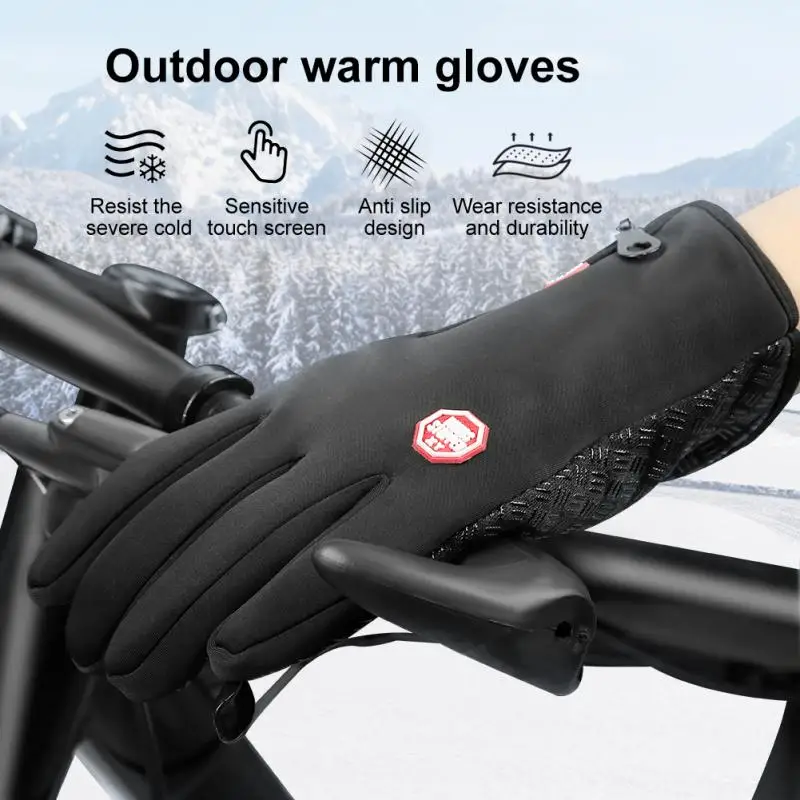 Rękawiczki zimowe dla mężczyzn Wodoodporne, wiatroszczelne, zimne rękawiczki Snowboard Jazda motocyklem Jazda… Rękawiczki zimowe dla mężczyzn Wodoodporne, wiatroszczelne, zimne rękawiczki Snowboard Jazda motocyklem Jazda…