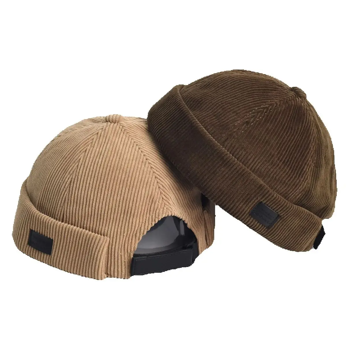 Retro Beanie Hat Unisex Solid Cap Streetwear Hip Hop Brimless Hats Vintage Corduroy Docker Caps For Men… Retro Beanie Hat Unisex Solid Cap Streetwear Hip Hop Brimless Hats Vintage Corduroy Docker Caps For Men…