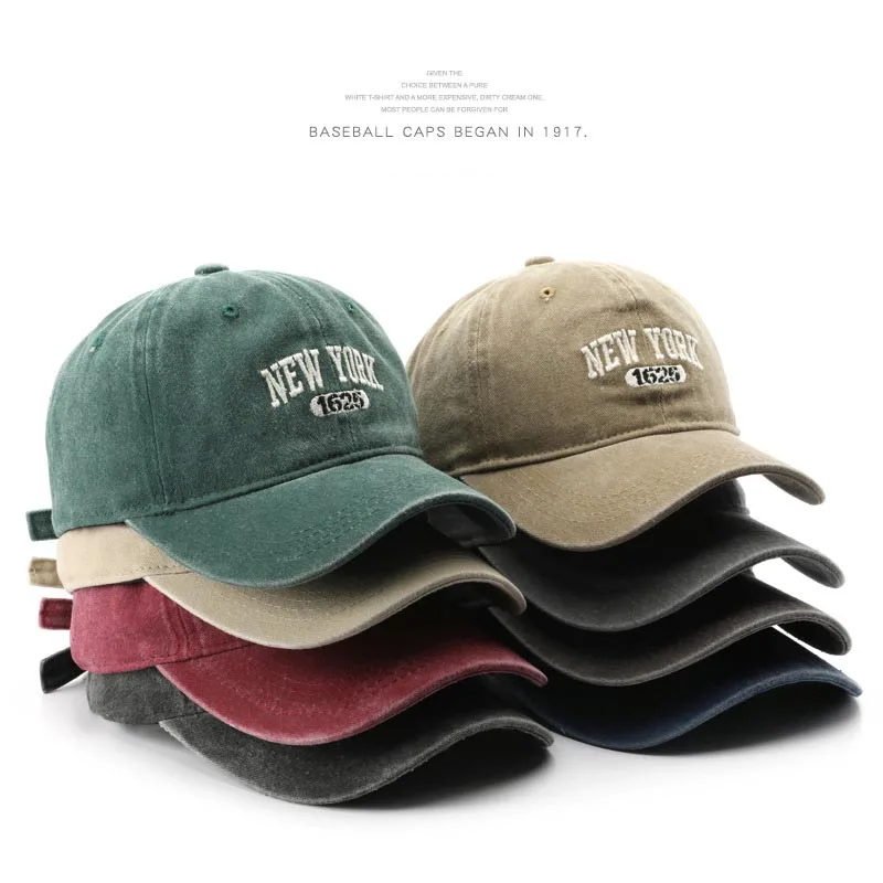 Retro NEW YORK Haftowany kapelusz Snapback dla mężczyzn Kobiety Vintage Sprane czapki z daszkiem Wiosna Jesień… Retro NEW YORK Haftowany kapelusz Snapback dla mężczyzn Kobiety Vintage Sprane czapki z daszkiem Wiosna Jesień…