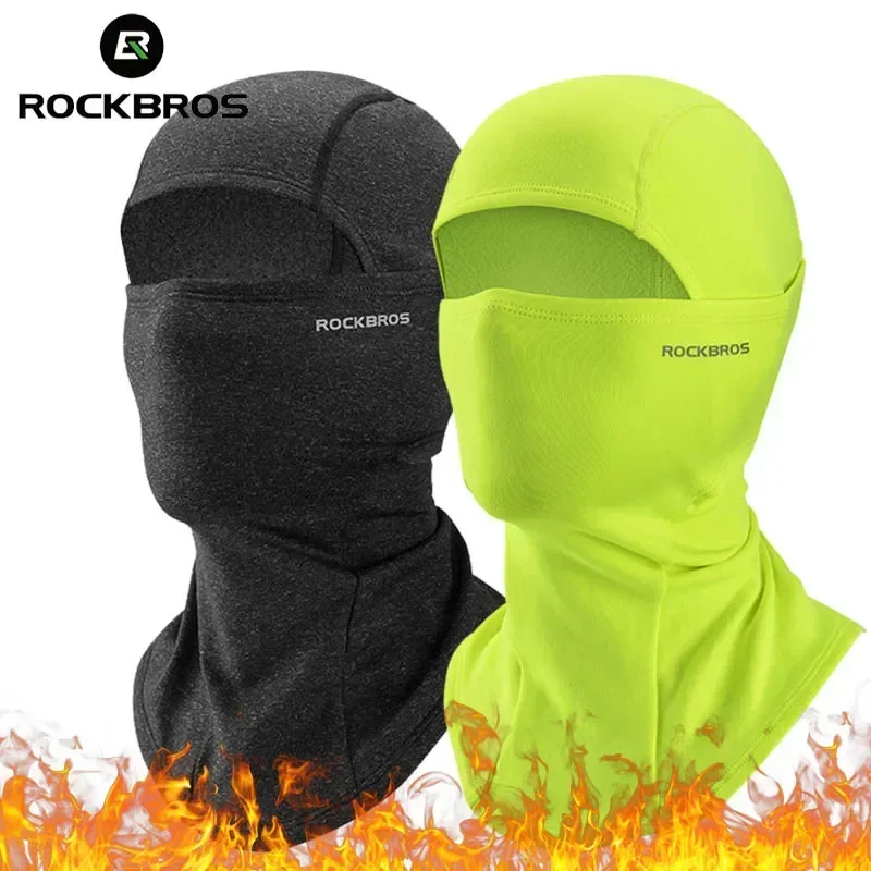 ROCKBROS utrzymuj ciepło kominiarka zimowa damska męska kask motocyklowy czapka wewnętrzna jazda na rowerze…