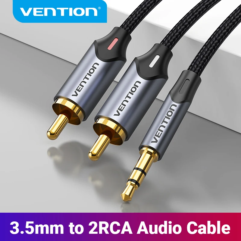 Rozdzielacz kabel RCA 3.5mm do 2RCA złącze RCA kabel 3.5 kabel Audio RCA do kina domowego ze wzmacniaczem…