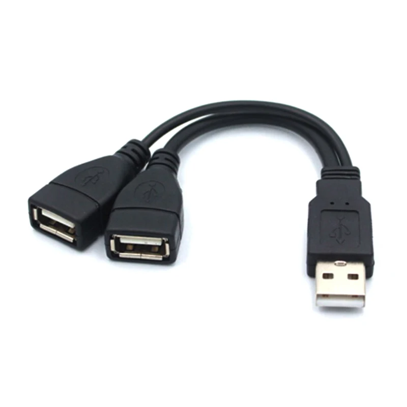 Rozgałęźnik USB 2.0 Y Kabel 1 męski na 2 żeńskie Przedłużacz Zasilacz Konwerter do PC Samochodowa transmisja… Rozgałęźnik USB 2.0 Y Kabel 1 męski na 2 żeńskie Przedłużacz Zasilacz Konwerter do PC Samochodowa transmisja…