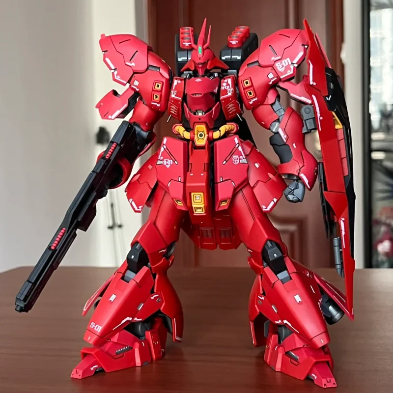 Sazabi RG 1/144 Zestaw do składania modelu mecha Figurki Akcji Zabawki Puzzle dla Chłopców Prezent…