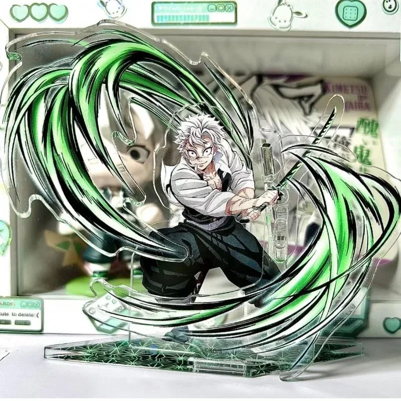 Shinazugawa Sanemi Stojak akrylowy Figurka Demon Slayer Anime Urządzenia peryferyjne Unikalna oryginalność… Shinazugawa Sanemi Stojak akrylowy Figurka Demon Slayer Anime Urządzenia peryferyjne Unikalna oryginalność…
