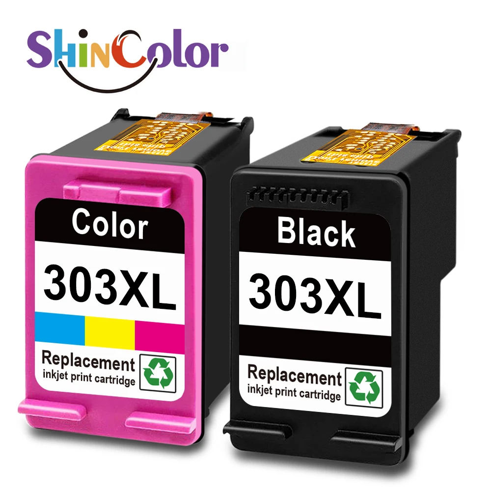 ShinColor do HP303 Xl 303xl Premium Color Inkjet Ink Cartridge do HP303 do drukarki HP ENVY Photo 6220 6230… ShinColor do HP303 Xl 303xl Premium Color Inkjet Ink Cartridge do HP303 do drukarki HP ENVY Photo 6220 6230…
