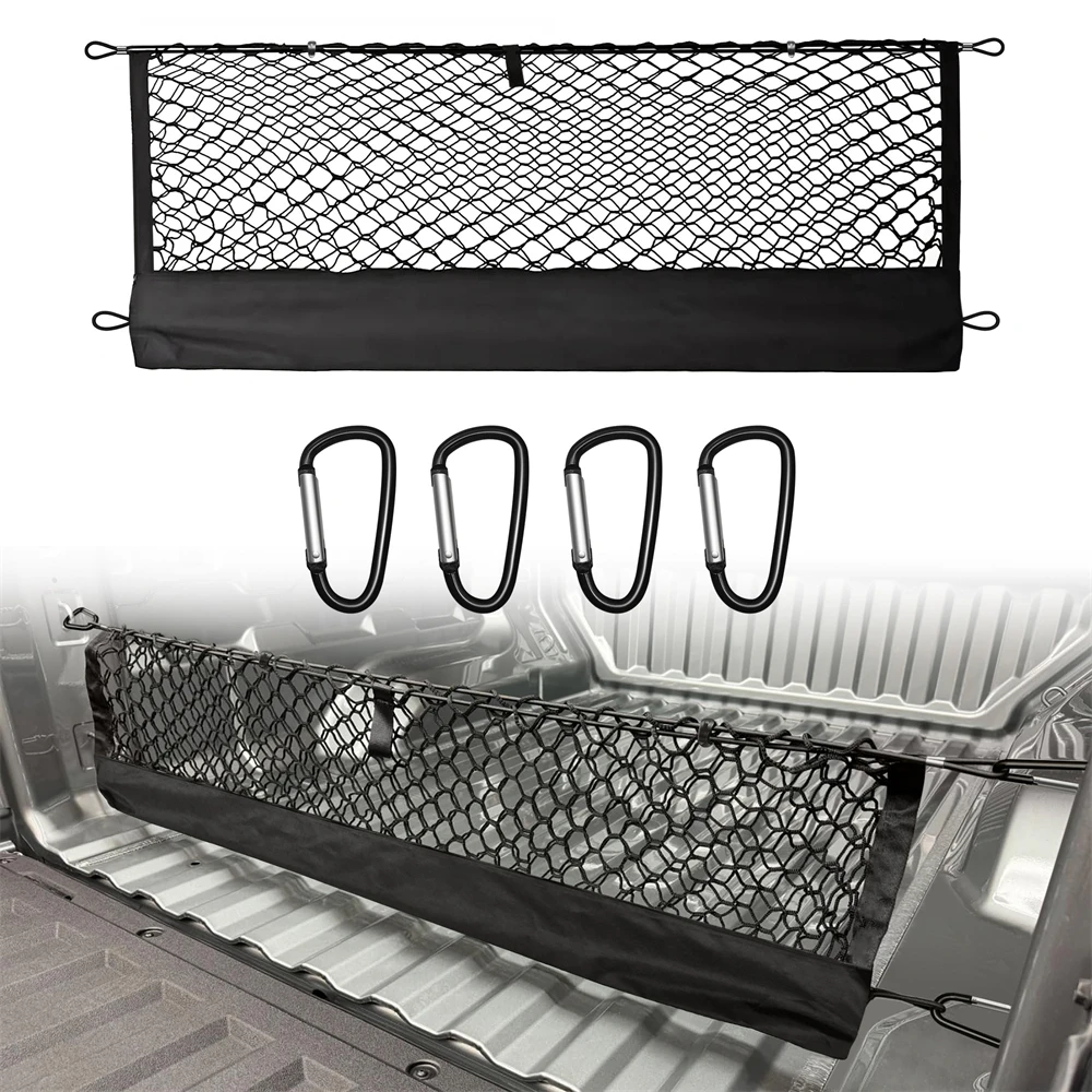 Siatka do bagażnika samochodowego Elastyczna siatka bagażowa Organizer ładunku do Chevy Silverado GMC Sierra… Siatka do bagażnika samochodowego Elastyczna siatka bagażowa Organizer ładunku do Chevy Silverado GMC Sierra…
