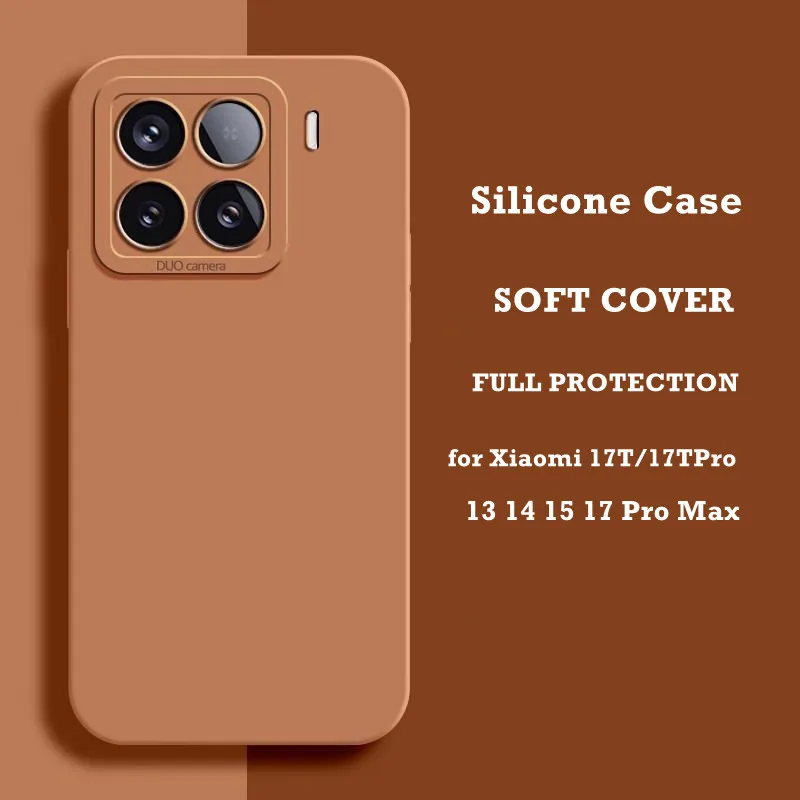 Silikonowe etui ochronne na obiektyw aparatu do Xiaomi 17T 13T Pro Mi 13 14 15 17 Pro Max Ultra, z wbudowanym… Silikonowe etui ochronne na obiektyw aparatu do Xiaomi 17T 13T Pro Mi 13 14 15 17 Pro Max Ultra, z wbudowanym…