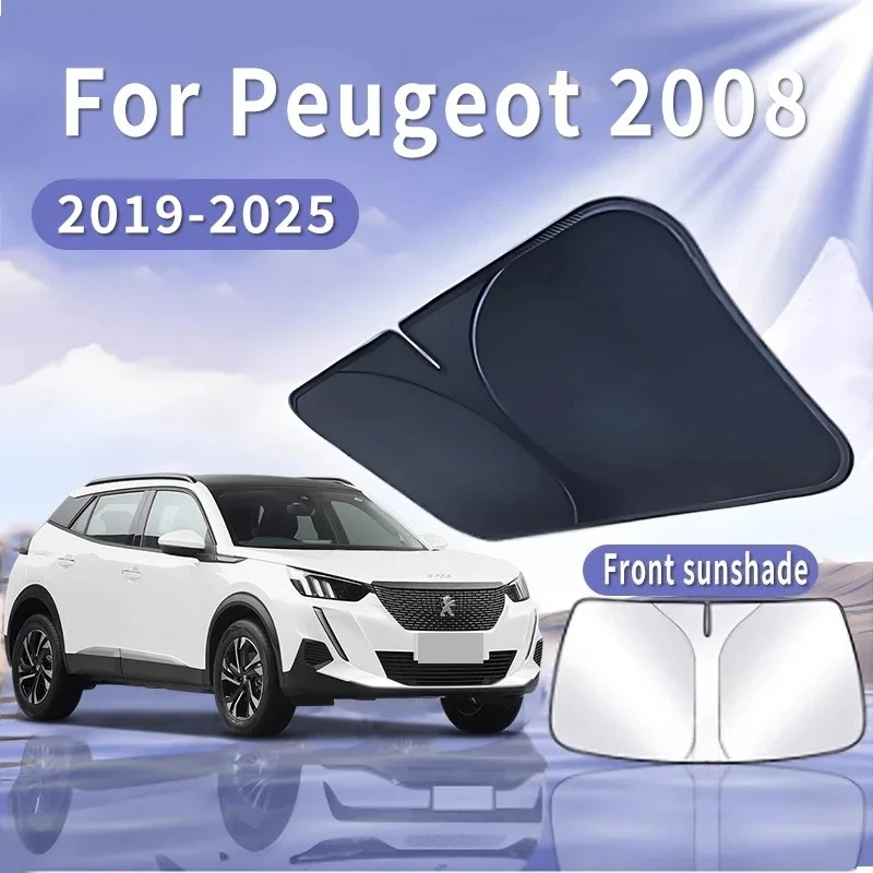 Składana osłona przeciwsłoneczna do samochodu Peugeot 2008 2019~2025 2020 na przednią szybę, ochrona przed… Składana osłona przeciwsłoneczna do samochodu Peugeot 2008 2019~2025 2020 na przednią szybę, ochrona przed…