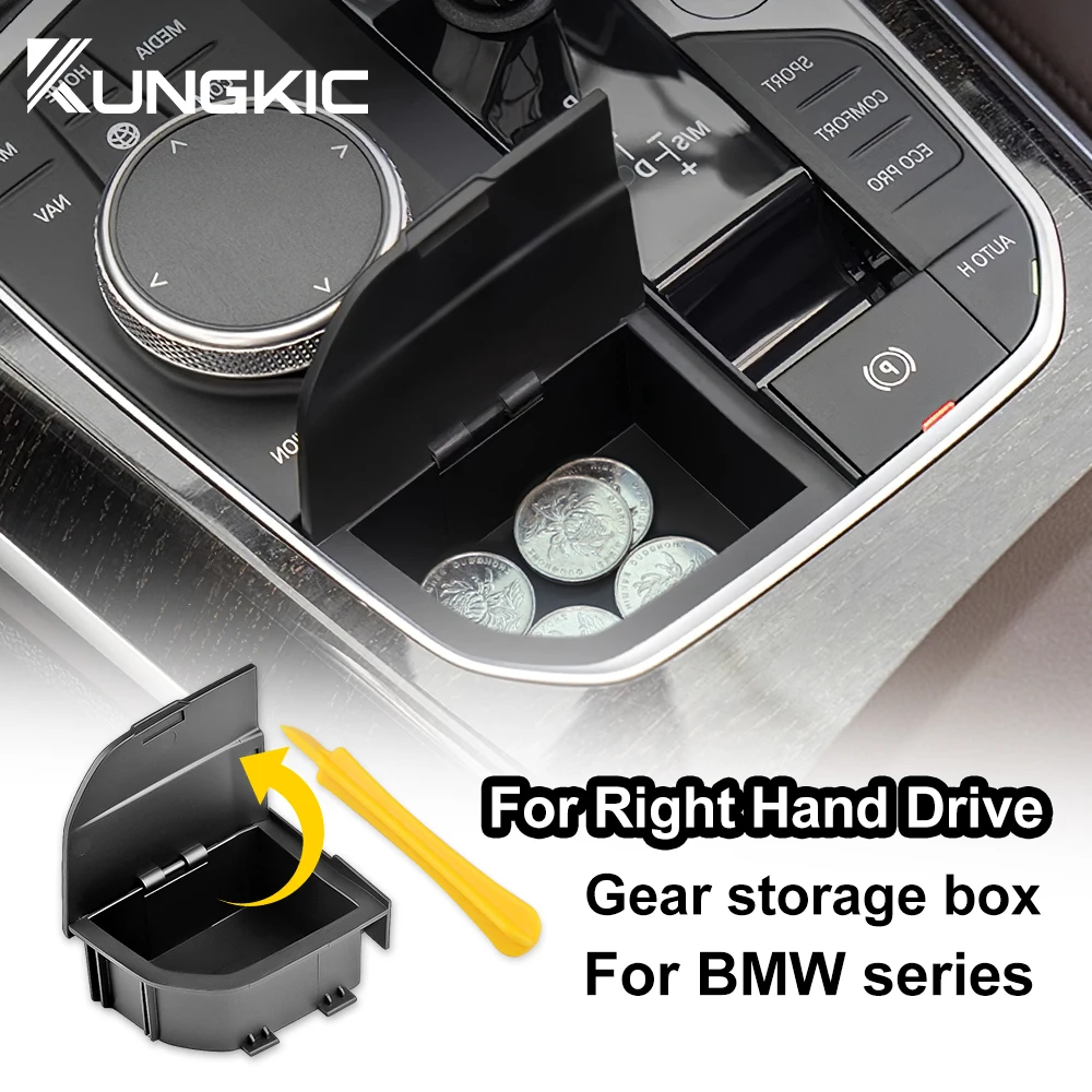 Skrzynka do przechowywania RHD do BMW serii 2 3 4 F40 G20 G26 G01 G02 G05 G06 G07 I4 X3 X4 X5 X6 M4…