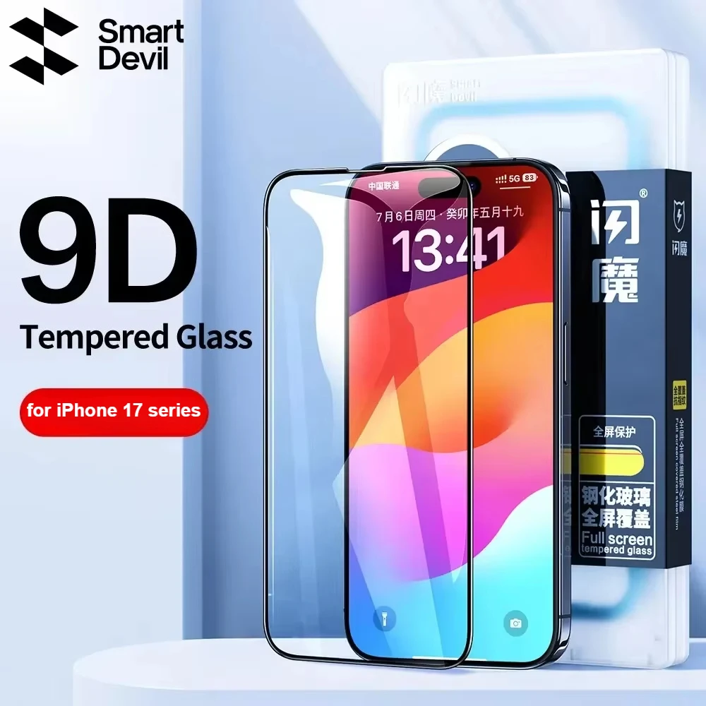 SmartDevil Pełne Szkło Hartowane na Ekran do iPhone 17 17Pro Max 16ProMax 16Pro, Folia Ochronna na Ekran do… SmartDevil Pełne Szkło Hartowane na Ekran do iPhone 17 17Pro Max 16ProMax 16Pro, Folia Ochronna na Ekran do…