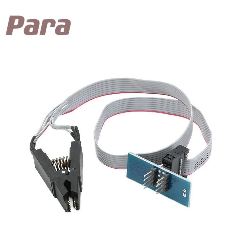 SOIC8 SOP8 klip testowy dla EEPROM 93CXX/25CXX/24CXX w programowanie obwodów na programator USB TL866CS TL866A…