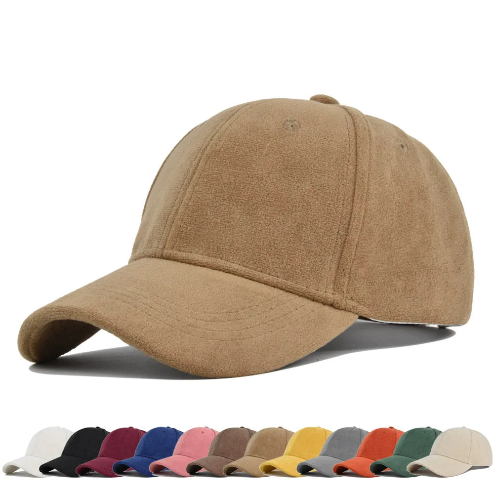 Solidne zamszowe czapki z daszkiem dla mężczyzn Kobiety Wiosna Jesień Street Snapback Hip Hop Hat Regulowana… Solidne zamszowe czapki z daszkiem dla mężczyzn Kobiety Wiosna Jesień Street Snapback Hip Hop Hat Regulowana…