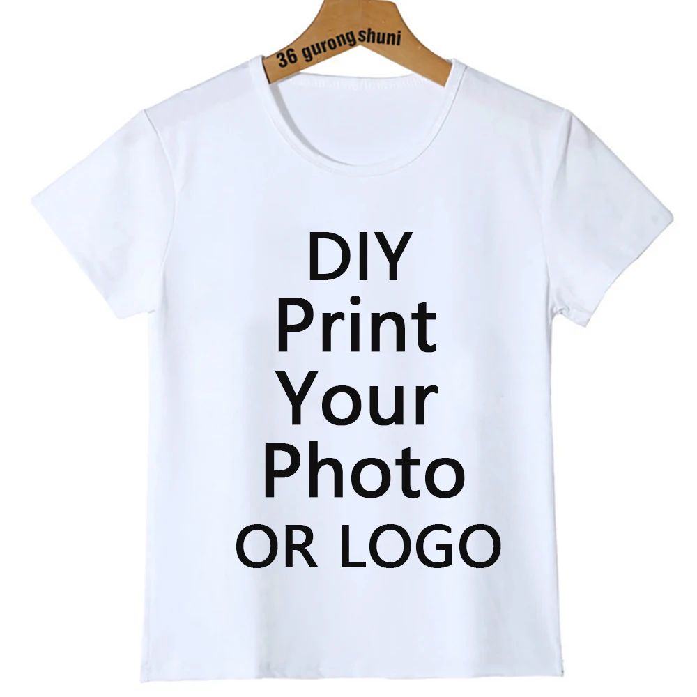 Spersonalizowany t-shirt dla dziewczynki chłopiec t-shirty własne imię projekt LOGO ubrania dla dzieci…
