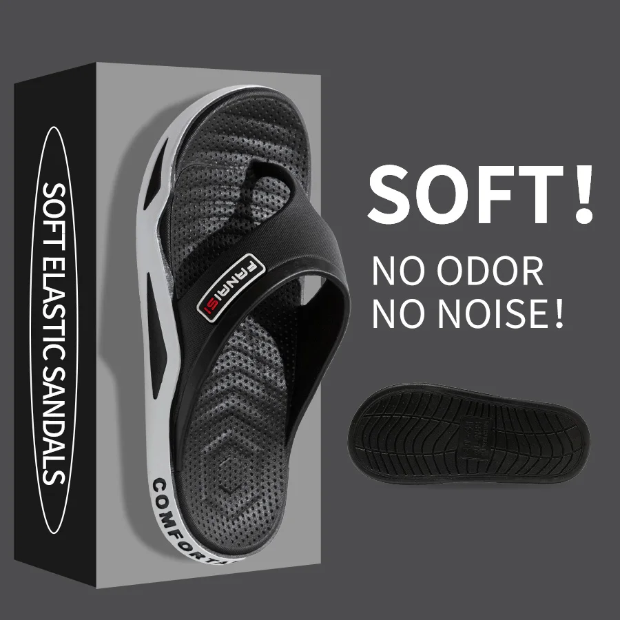 Summer Men’s Slippers Fashion Indoor Bathroom Anti-slip Anti-odor Soft Sole Couple Sandals Comfort Outdoor… Summer Men’s Slippers Fashion Indoor Bathroom Anti-slip Anti-odor Soft Sole Couple Sandals Comfort Outdoor…