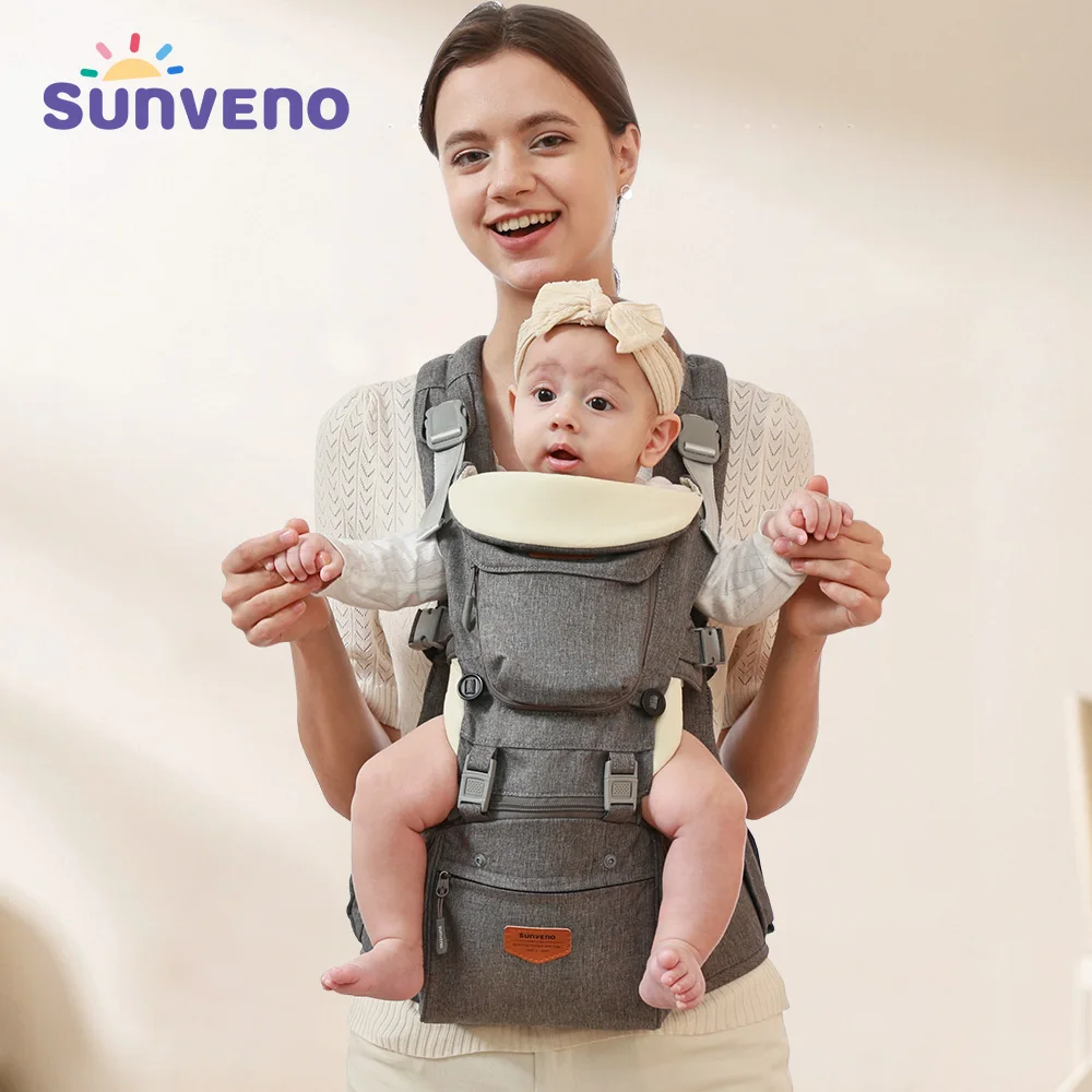 Sunveno ergonomiczne nosidełko dla dziecka kangur dziecko narzędzie do siedzenia biodrowego uchwyt dla dziecka… Sunveno ergonomiczne nosidełko dla dziecka kangur dziecko narzędzie do siedzenia biodrowego uchwyt dla dziecka…