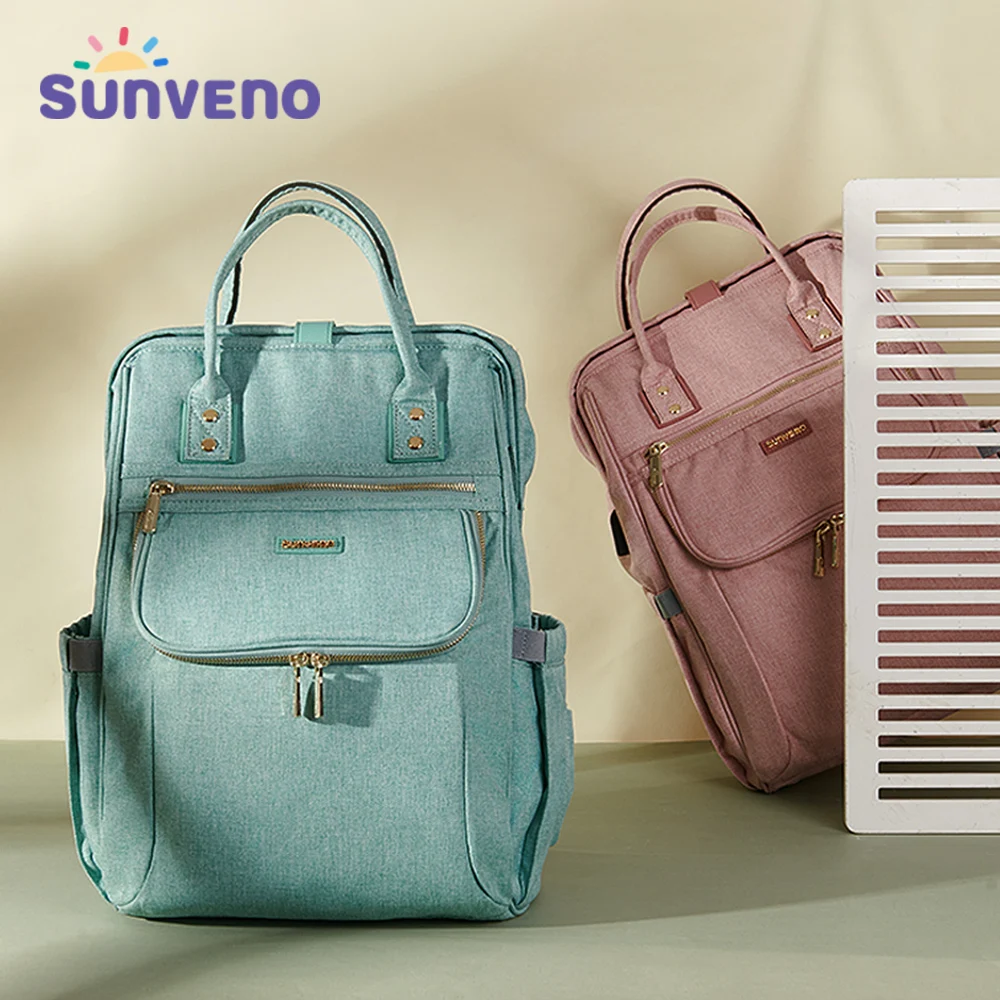 Sunveno przenośna torba na pieluchy plecak wielofunkcyjny plecak podróżny macierzyństwo torby do przewijania… Sunveno przenośna torba na pieluchy plecak wielofunkcyjny plecak podróżny macierzyństwo torby do przewijania…