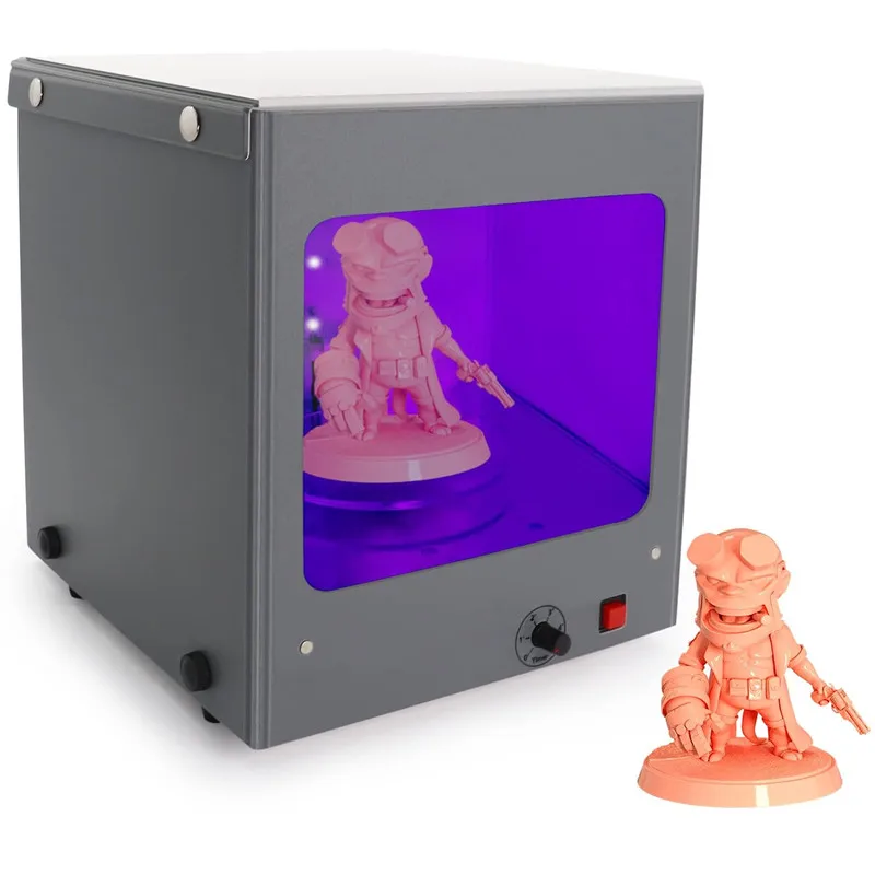 Światło utwardzające z żywicy UV do modelu drukarki 3D LCD SLA DLP z elektrycznym 360 ° Obrotnica, regulowany… Światło utwardzające z żywicy UV do modelu drukarki 3D LCD SLA DLP z elektrycznym 360 ° Obrotnica, regulowany…