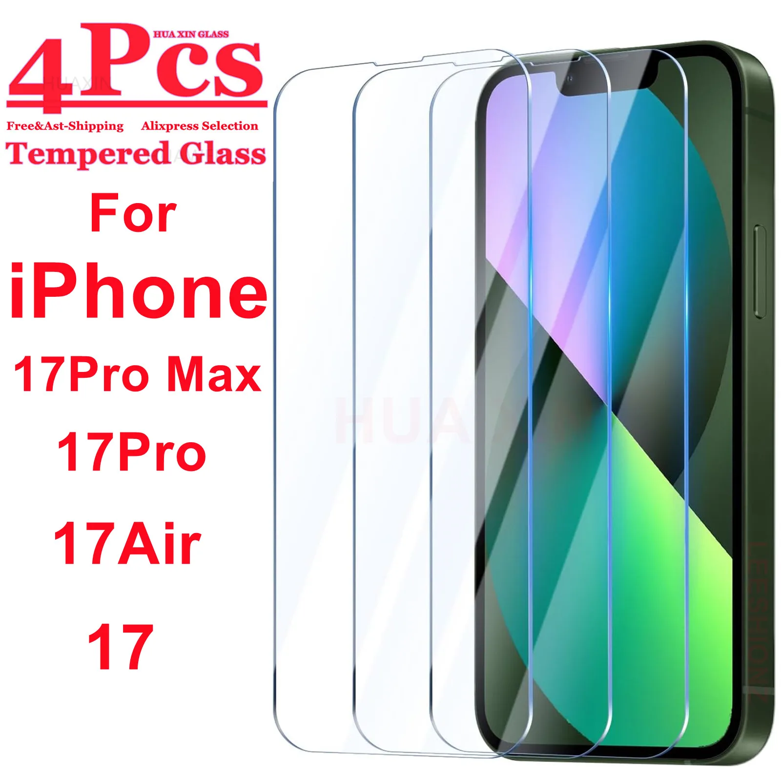 Szkło hartowane do iPhone’a 17Pro Max 17Pro 17Air 17
