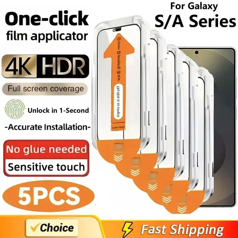 Szkło Hartowane Ochronne na Ekran do Samsung Galaxy S25 S26 S24 Ultra S23 FE S22 S21 Plus A56 A16 A55 5G A26…