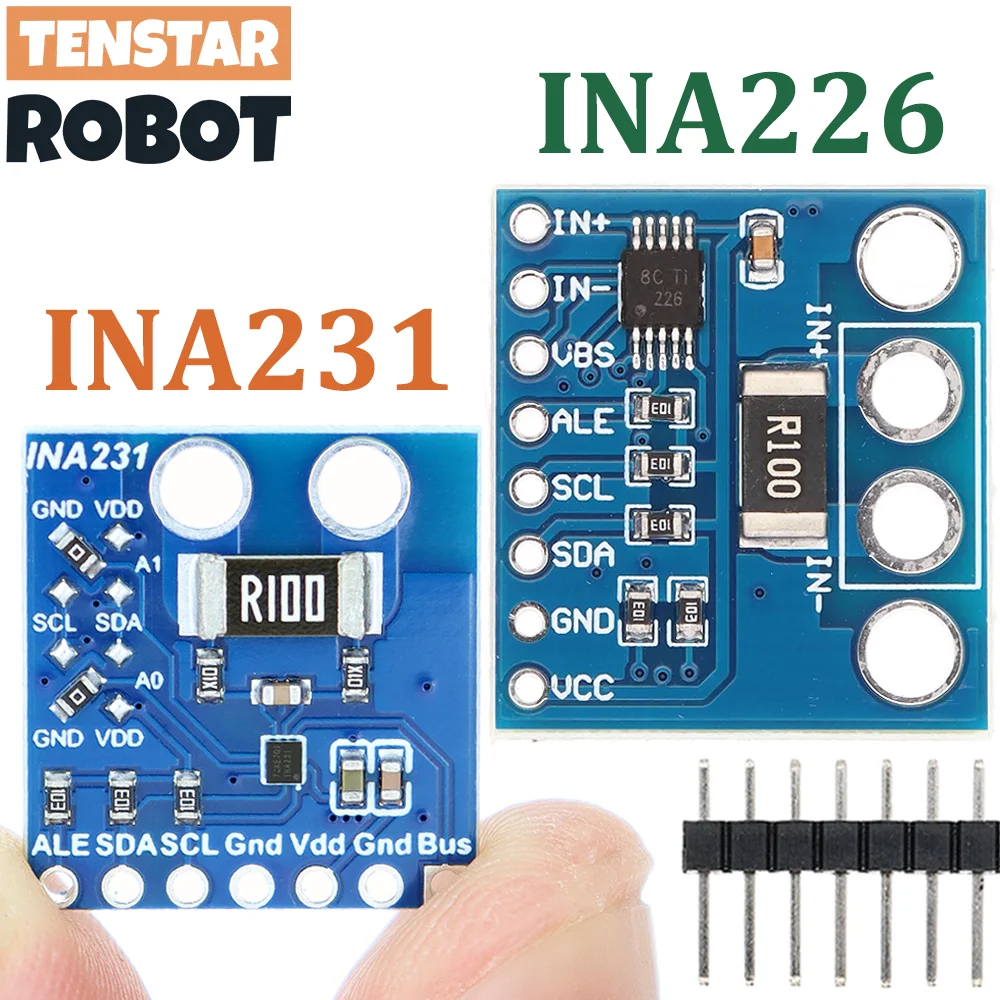 TENSTAR INA226 INA231 IIC I2C Interfejs dwukierunkowy Moduł czujnika monitorowania prądu/mocy CJMCU-226