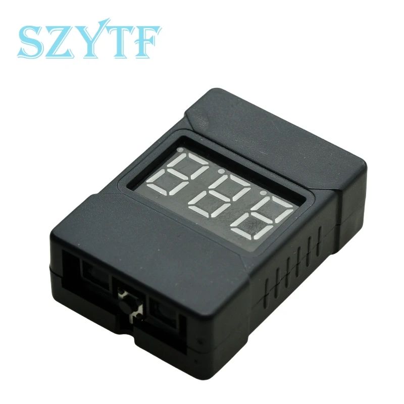 Tester napięcia akumulatorów Lipo 1-8S BBX1-8S 2w1 / Alarm niskiego napięcia / Sprawdzarka napięcia…
