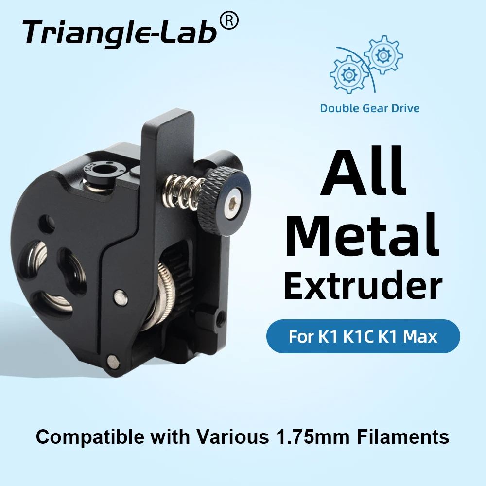 Trianglelab CREALITY K1C Extruder Without Motor Extrusion Mechanism Kit for K1 Max 3D Printer Part Upgrade…