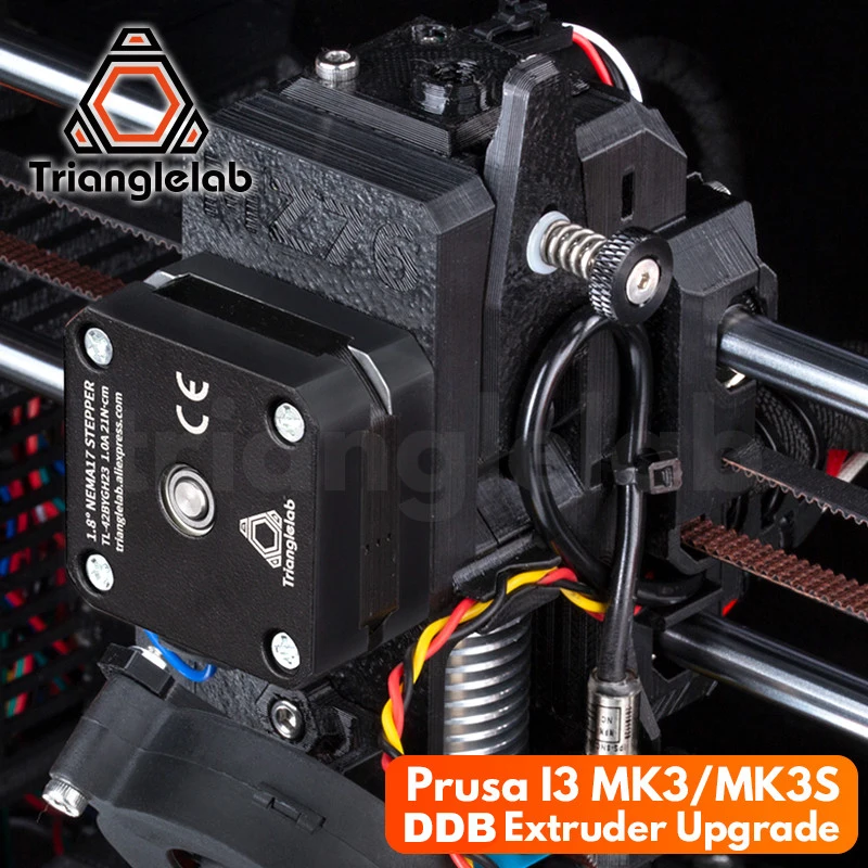Trianglelab Prusa I3 MK3/MK3S Upgrade Print Quality Improvement DDB Extruder Program 3D Printer Extrusion Head… Trianglelab Prusa I3 MK3/MK3S Upgrade Print Quality Improvement DDB Extruder Program 3D Printer Extrusion Head…
