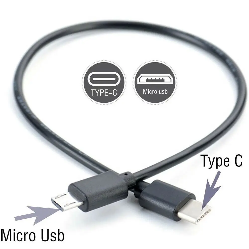 Typ C do Micro USB do synchronizacji męskiej do ładowania OTG Adapter kabla do telefonu Huawei Samsung Usbc…