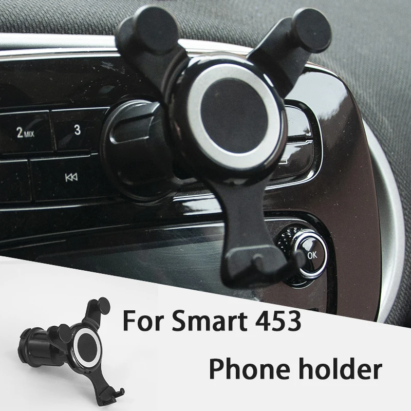 Uchwyt na telefon komórkowy, mocowanie, podstawka, panel radia, dedykowana podstawa do Mercedes Smart 453… Uchwyt na telefon komórkowy, mocowanie, podstawka, panel radia, dedykowana podstawa do Mercedes Smart 453…