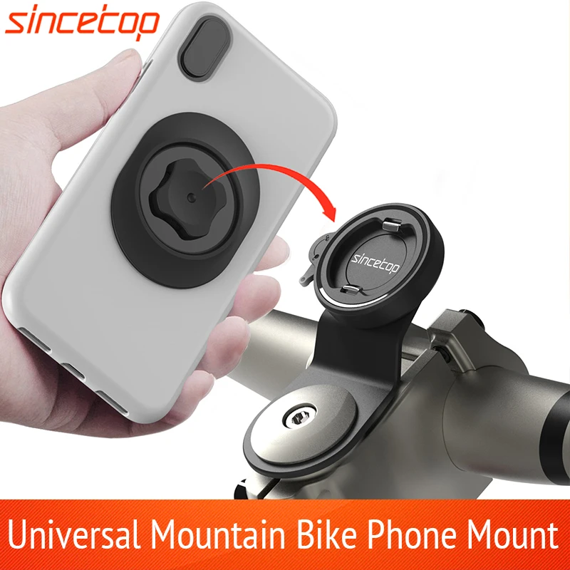 Uchwyt na telefon na mostek rowerowy, uchwyt na telefon do roweru górskiego, uniwersalny aluminiowy uchwyt na…