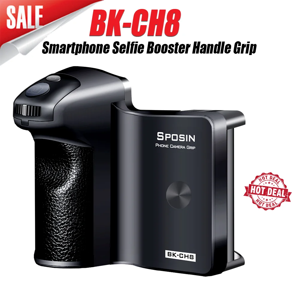 Uchwyt z bezstopniowym zoomem BK-CH8 do iPhone’a i telefonów z systemem Android, pilot Bluetooth, magiczne… Uchwyt z bezstopniowym zoomem BK-CH8 do iPhone’a i telefonów z systemem Android, pilot Bluetooth, magiczne…