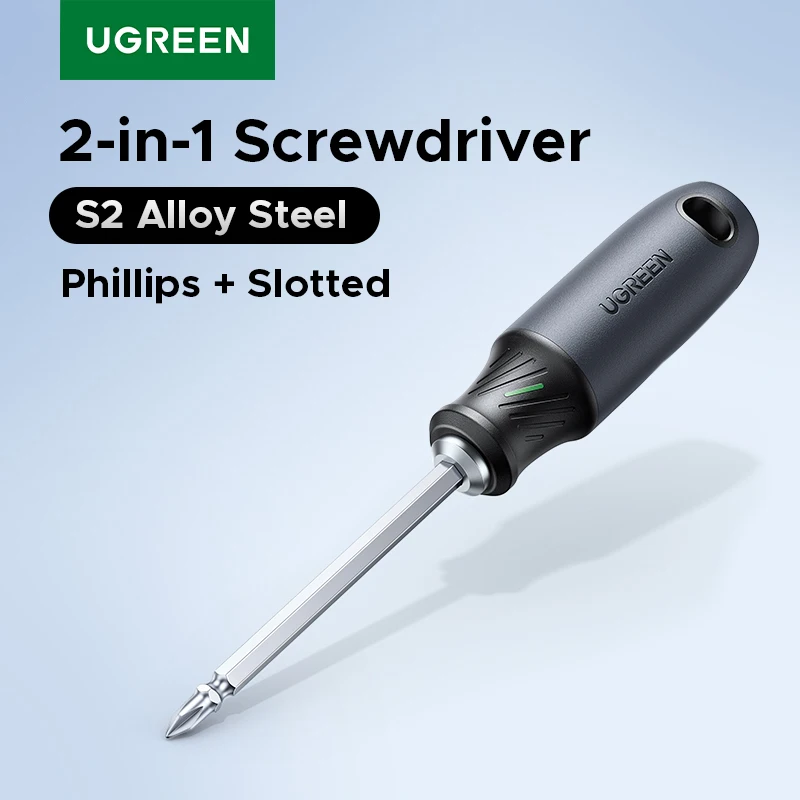 UGREEN 2-w-1 Zestaw Bitów Wkrętakowych z Krzyżakowymi i Płaskimi 6mm S2 Stal Stopowa Przenośny Zestaw do… UGREEN 2-w-1 Zestaw Bitów Wkrętakowych z Krzyżakowymi i Płaskimi 6mm S2 Stal Stopowa Przenośny Zestaw do…