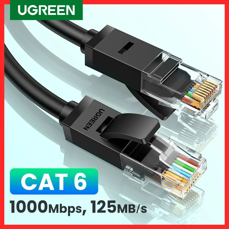 UGREEN kabel Ethernet Cat6 Gigabit High Speed 1000Mbps kabel internetowy RJ45 ekranowany przewód LAN do PC PS5…