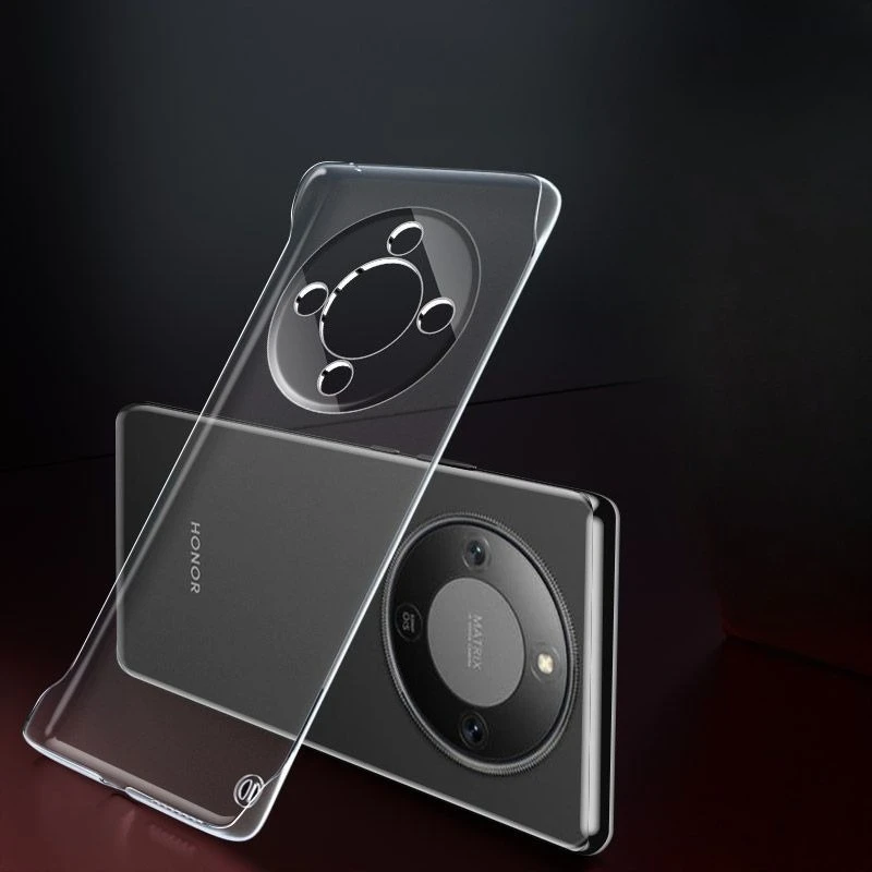 Ultra cienkie, przezroczyste, bezramkowe etui z twardego plastiku PC na telefon Honor Magic8 Lite X9D X70… Ultra cienkie, przezroczyste, bezramkowe etui z twardego plastiku PC na telefon Honor Magic8 Lite X9D X70…