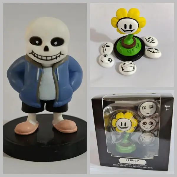 Undertale Sans Flowey Figurki akcji z PVC