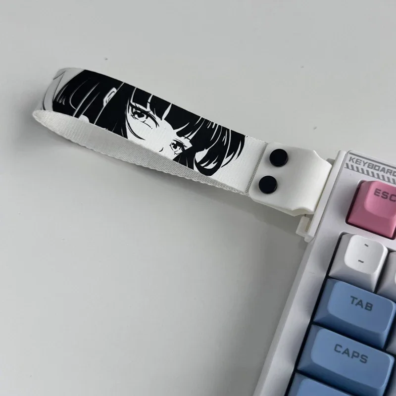 Uniwersalna, personalizowana wstążka na klawiaturę mechaniczną w stylu anime, akcesoria do dekoracji… Uniwersalna, personalizowana wstążka na klawiaturę mechaniczną w stylu anime, akcesoria do dekoracji…