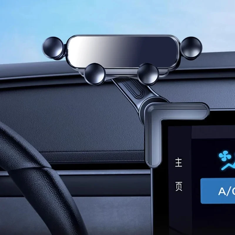 Uniwersalny uchwyt samochodowy na telefon z ekranem do wyświetlacza samochodowego, kompatybilny z Tesla Model… Uniwersalny uchwyt samochodowy na telefon z ekranem do wyświetlacza samochodowego, kompatybilny z Tesla Model…