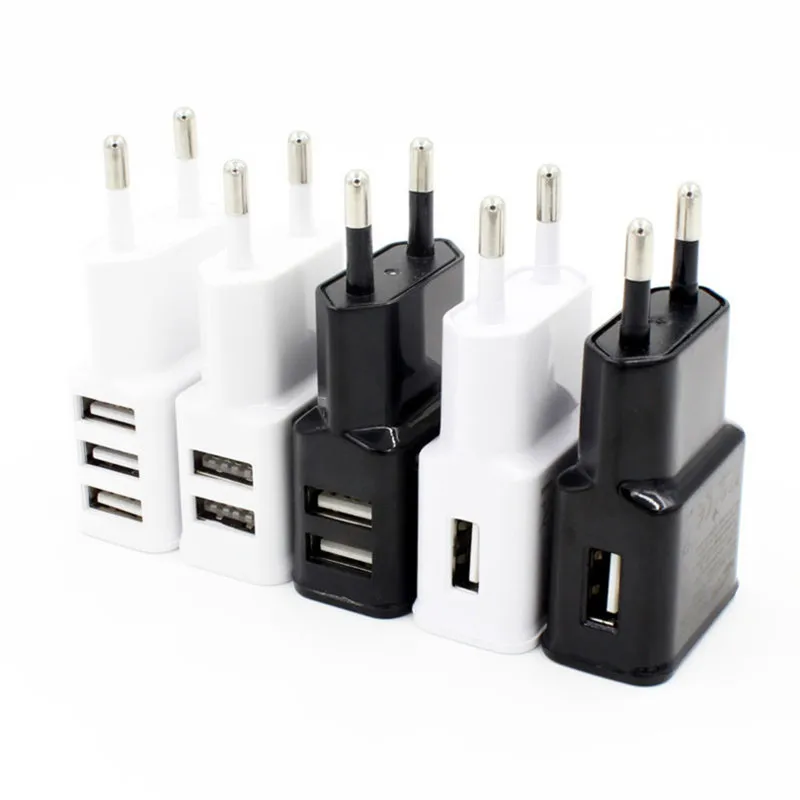 Uniwersalny zasilacz sieciowy 5V Ładowarka USB 5V 1A2A Konwerter Zasilania Adapter sieciowy AC DO DC 220V DO…