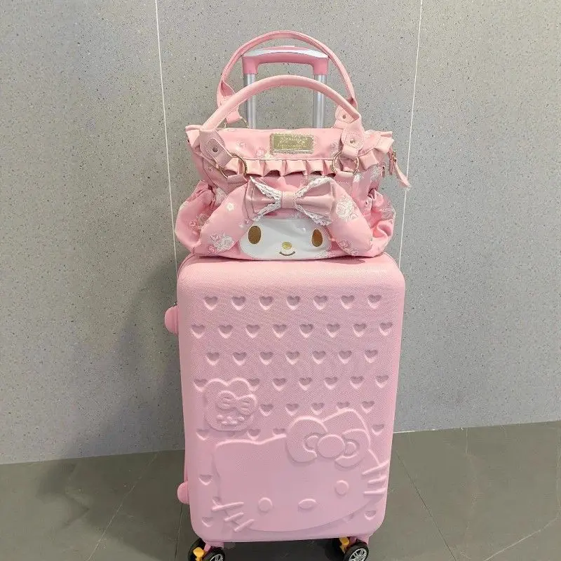 Urocza torba na ramię z motywem My Melody, torba do noszenia w ręku, wszechstronna torba do dojazdów do pracy… Urocza torba na ramię z motywem My Melody, torba do noszenia w ręku, wszechstronna torba do dojazdów do pracy…