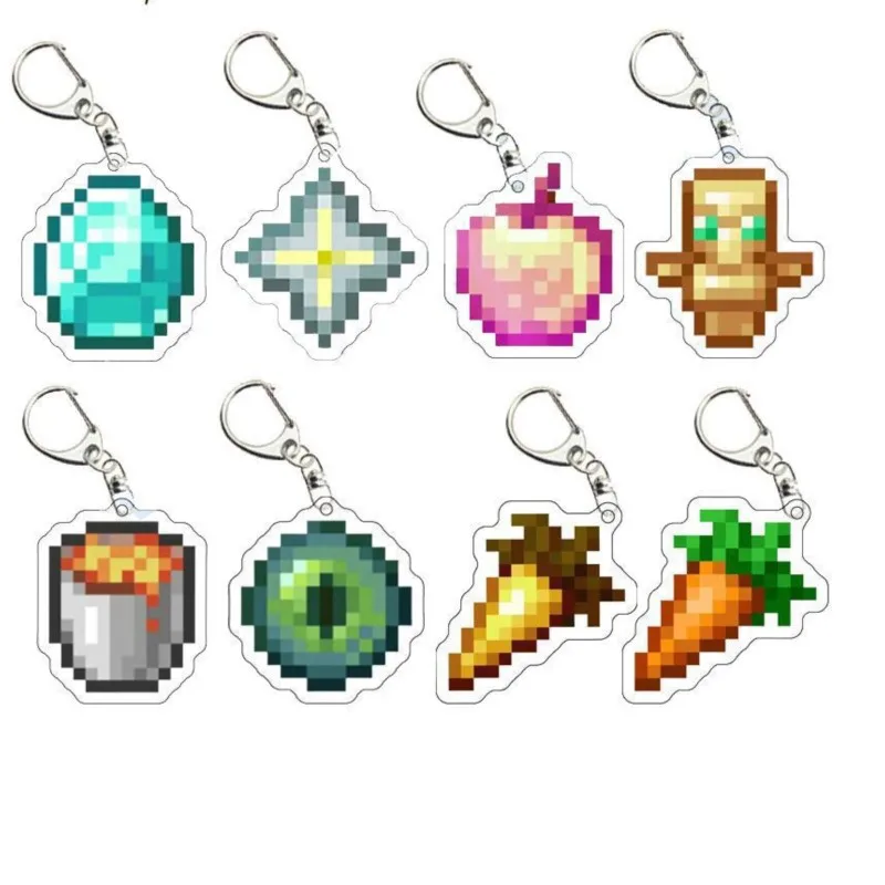 Uroczy Pixelowy Brelok Przyjaciel z Pixel World, Kolekcjonerski Brelok Bohater Pixel, Ozdoba do Torby… Uroczy Pixelowy Brelok Przyjaciel z Pixel World, Kolekcjonerski Brelok Bohater Pixel, Ozdoba do Torby…