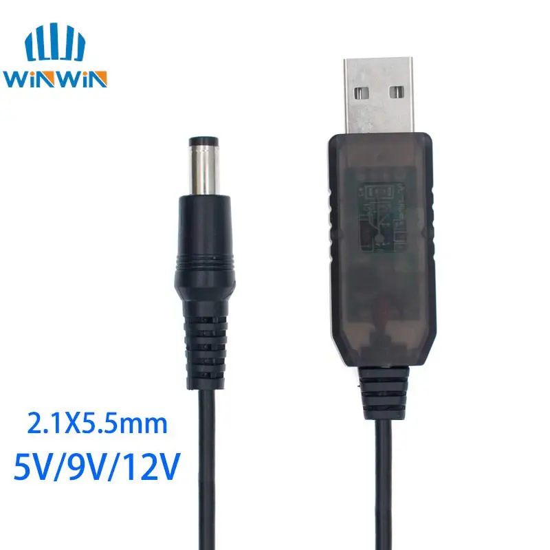 Usb Power Boost Line Dc 5v do Dc 9v / 12v Step Up Module 1M Usb Converter Adapter Cable 2.1×5.5mm Plug for… Usb Power Boost Line Dc 5v do Dc 9v / 12v Step Up Module 1M Usb Converter Adapter Cable 2.1×5.5mm Plug for…