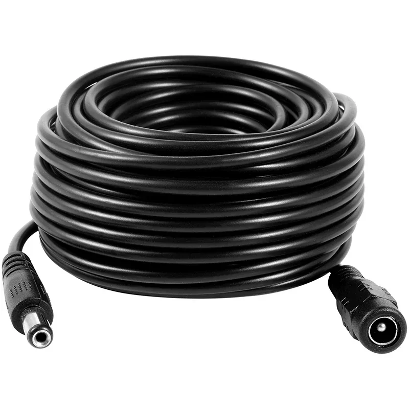 Uvusee CCTV 10 metrów 5M 15M 20 metrów 2.1×5.5mm Dc 12v przedłużacz kabla zasilającego do audio kamer… Uvusee CCTV 10 metrów 5M 15M 20 metrów 2.1×5.5mm Dc 12v przedłużacz kabla zasilającego do audio kamer…