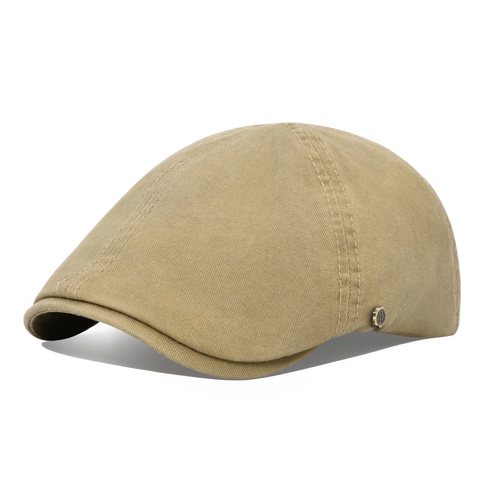 VOBOOM 100% męski Beret bawełniany kapelusz Gatsby czapka z bluszczem irlandzki polowanie czapka gazeciarza…