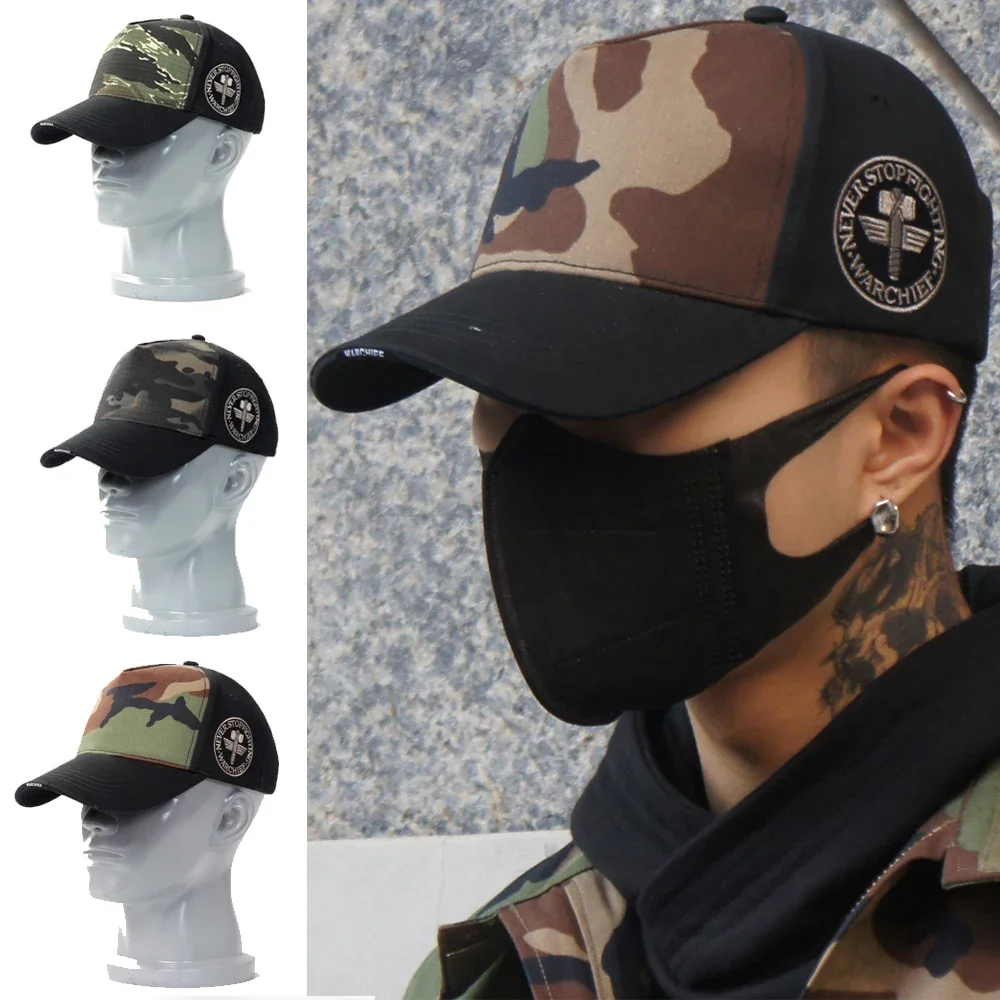 Warchief taktyczna czapka z daszkiem mężczyźni Camo polowanie wędkarstwo czapka turystyczna Outdoor Sports… Warchief taktyczna czapka z daszkiem mężczyźni Camo polowanie wędkarstwo czapka turystyczna Outdoor Sports…