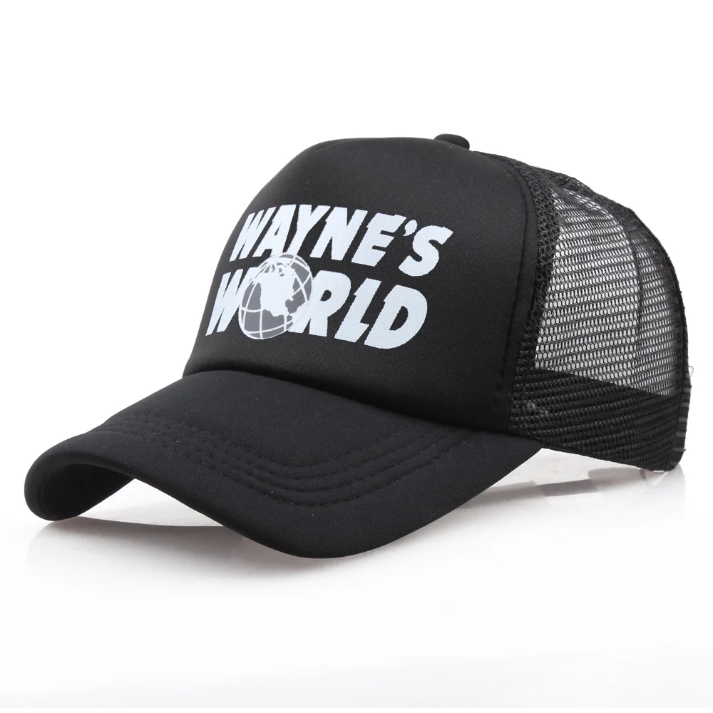 Wayne’s World Hat Brand Snapback Cotton Baseball Cap Mężczyźni Kobiety Hip Hop Dad Trucker Hat Dropshipping